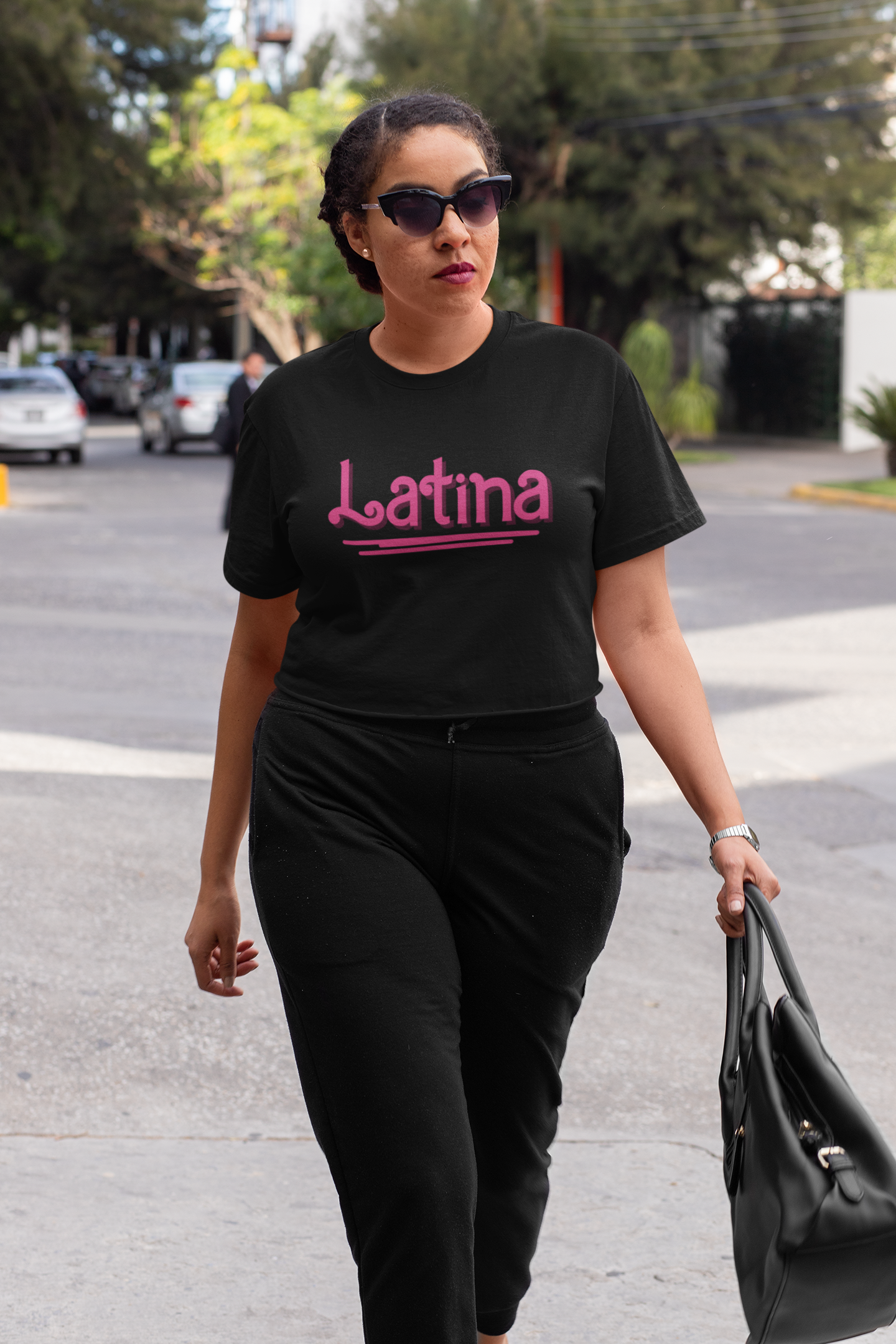 Latina Cropped Tee