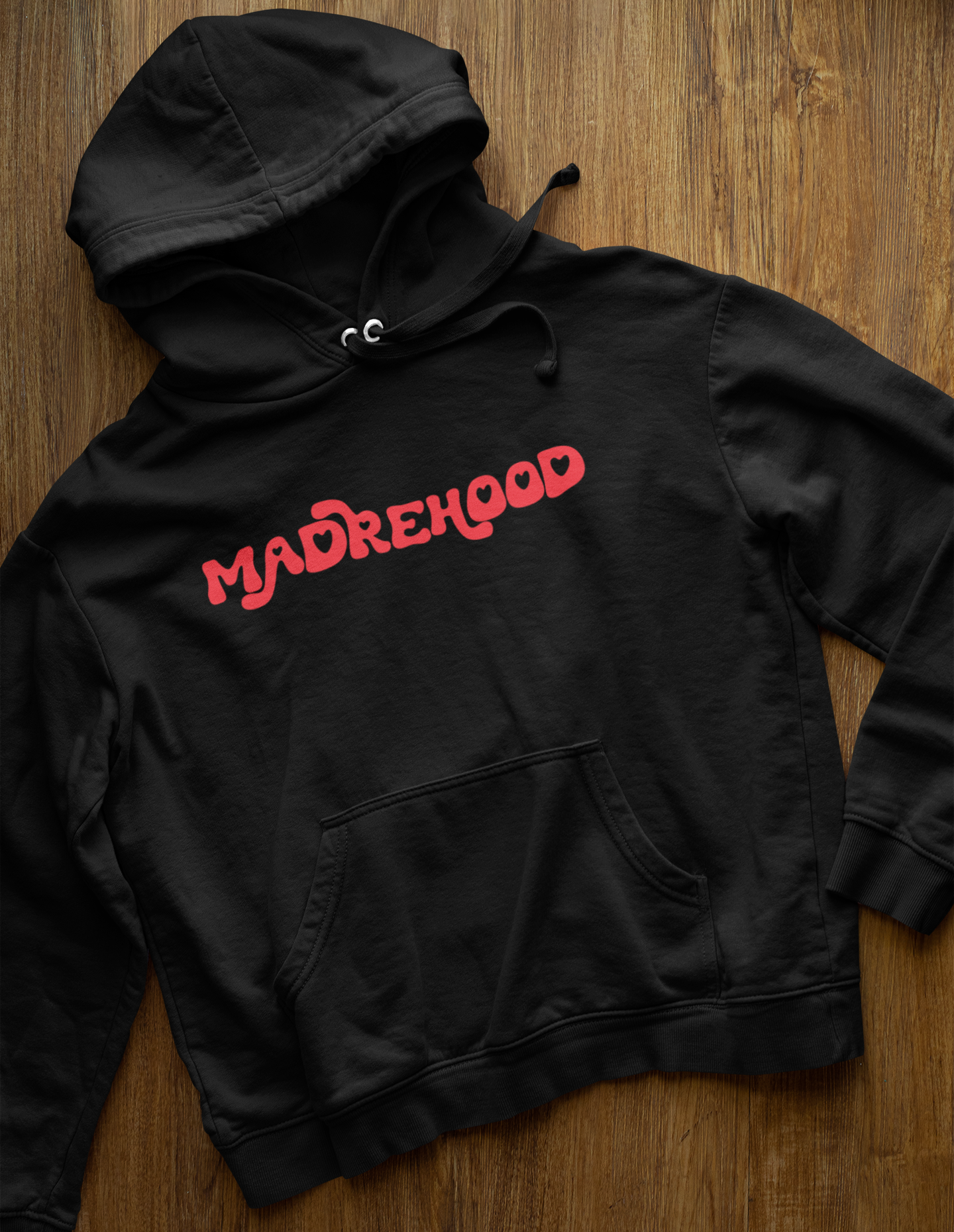 Madrehood Con Amor Pullover Hooded Sweatshirt