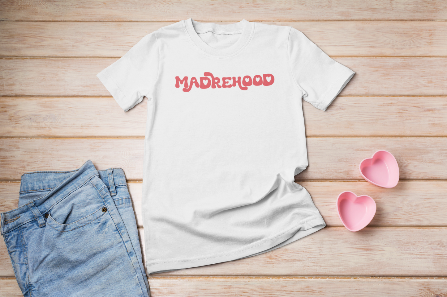 Madrehood Con Amor Jersey Short-Sleeve T-Shirt