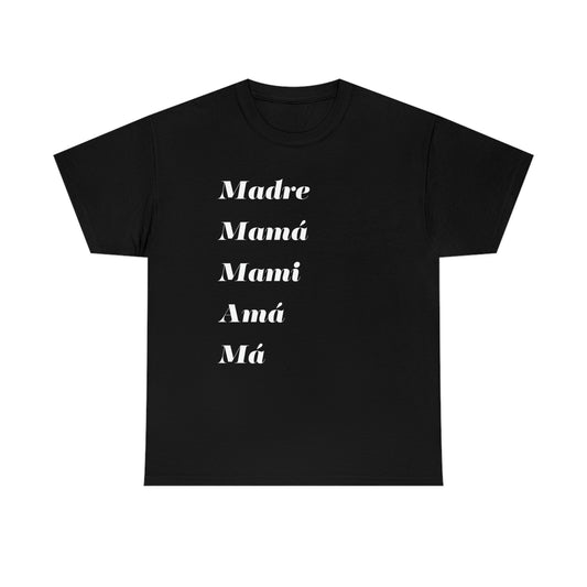 MAMÁ T-shirt - Black