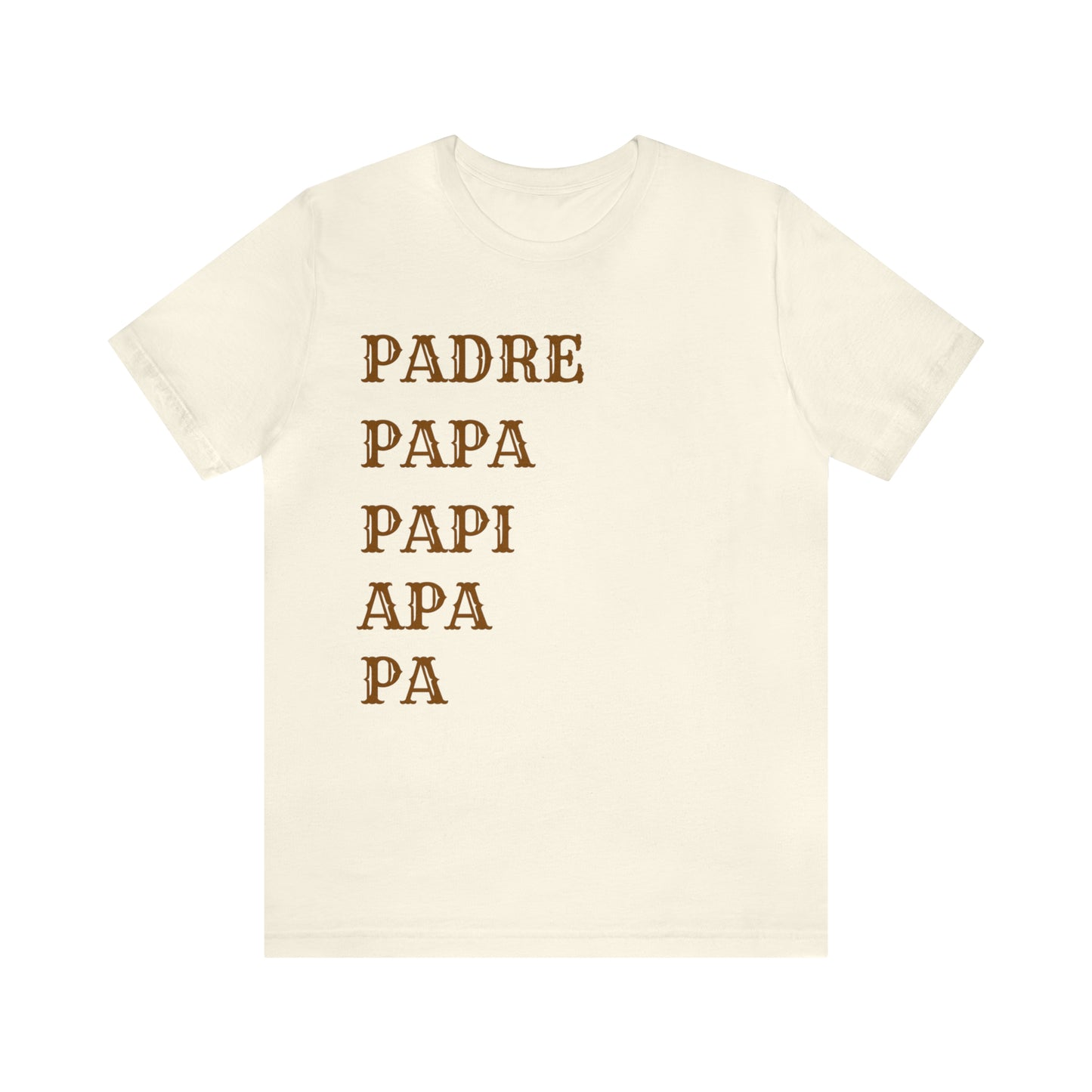 Padre T-shirt (Natural/Cream)